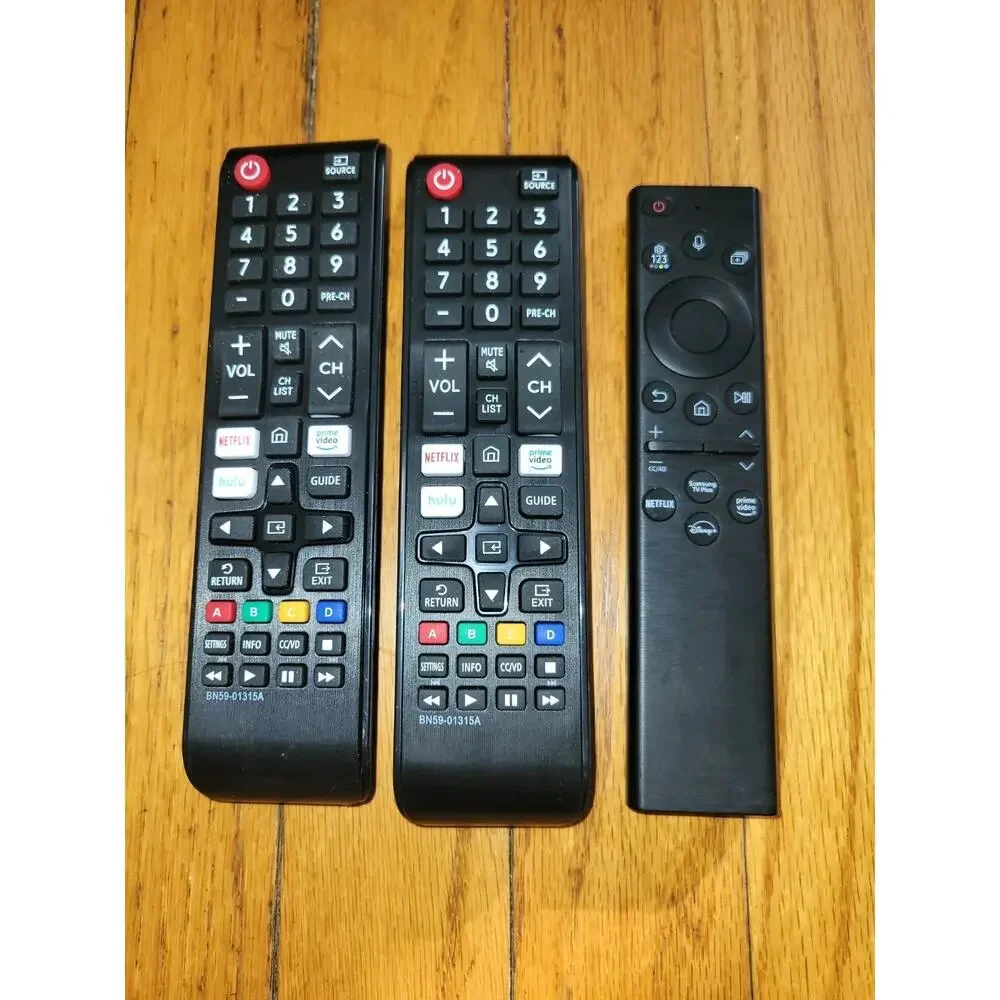 Bundle Of 3 Samsung Remotes 2 BN59-01199F Replacement Remote Control And 1 Other